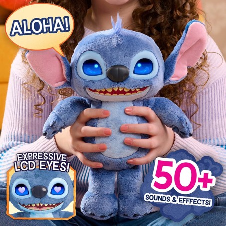 STITCH PELUCHE OJOS EMOTIVOS