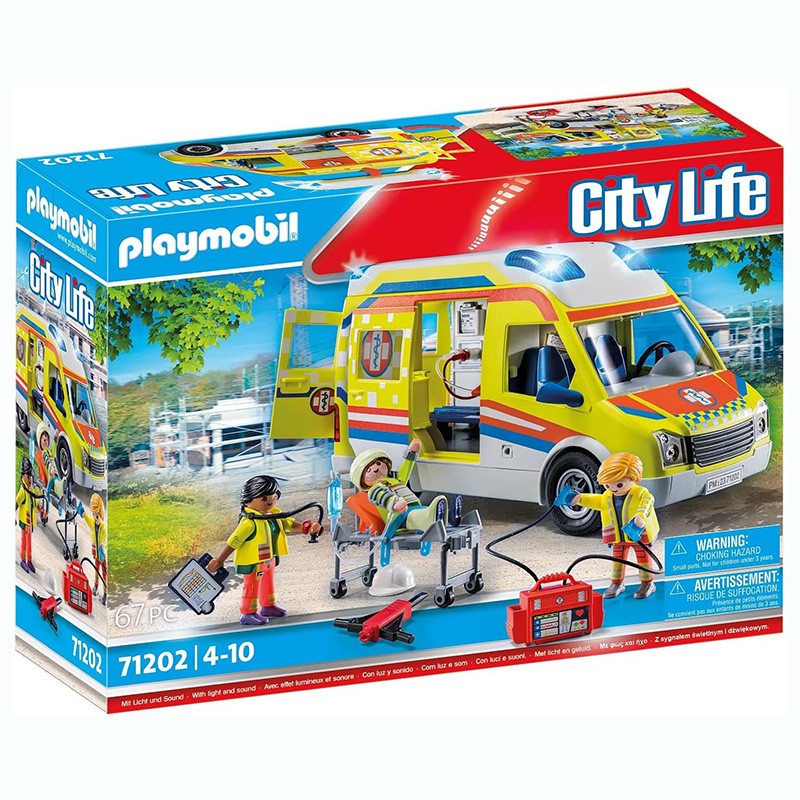 RESCATE AMBULANCIA CON LUZ Y SONIDO