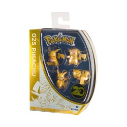 POKEMON PK 4 FIGURAS 20 ANIVER
