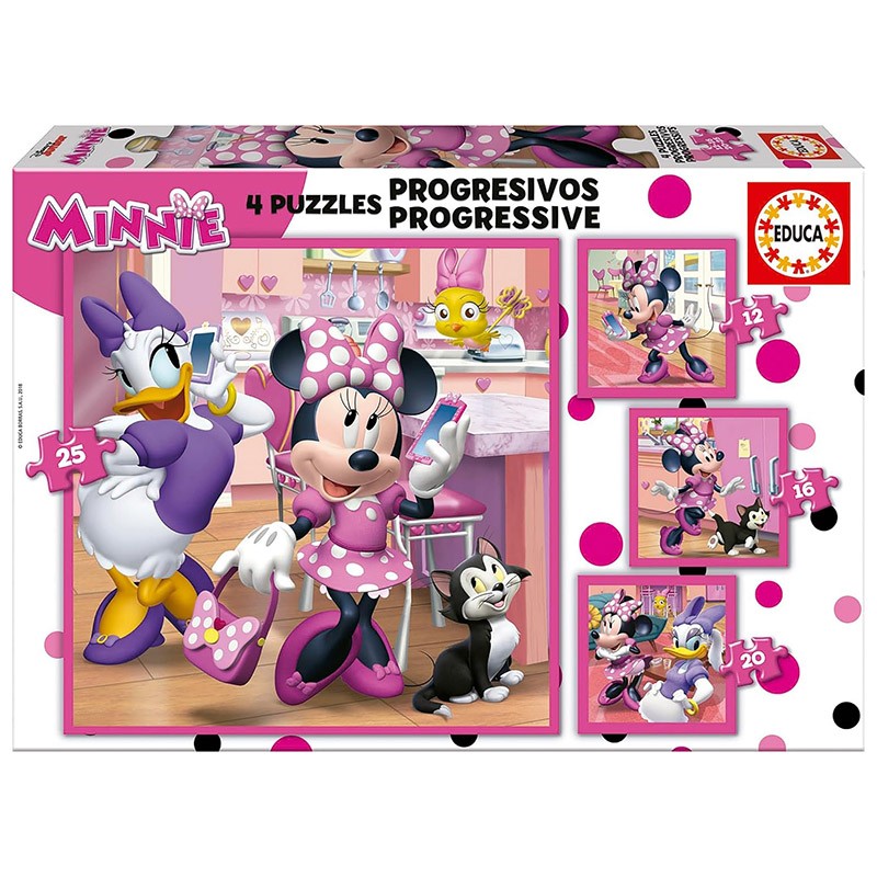 PUZZLE PROGRESIVOS MINNIE HAPP