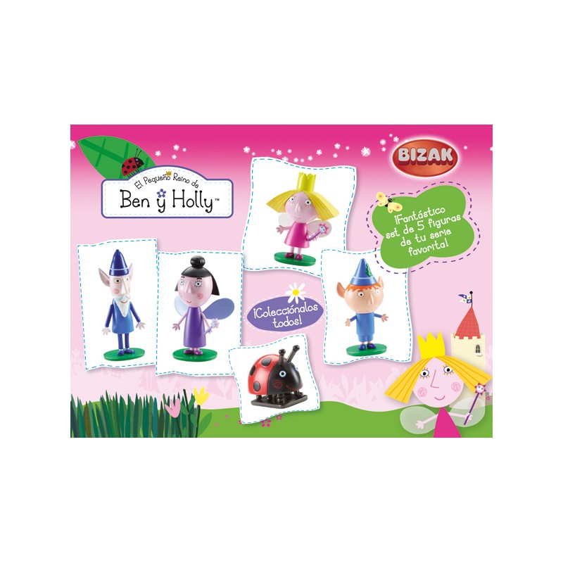 BEN Y HOLLY PACK 5 FIGURAS