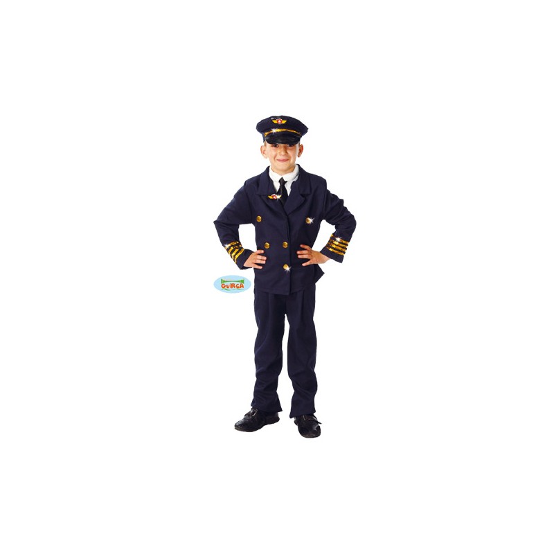 DISFRAZ INFANTIL PILOTO TALLA 7-9