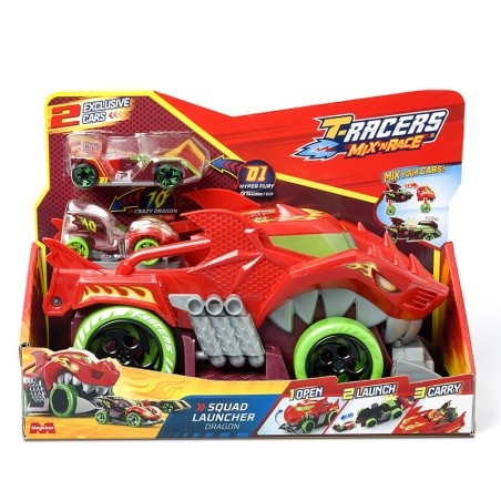 T-RACERS PLAYSET DRAGON SQUAD