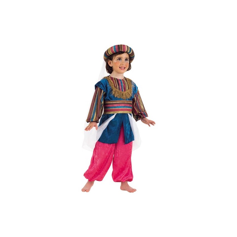 DISFRAZ INFANTIL JASMIN BEDUINA ARABE (TALLA 2) NIÑA