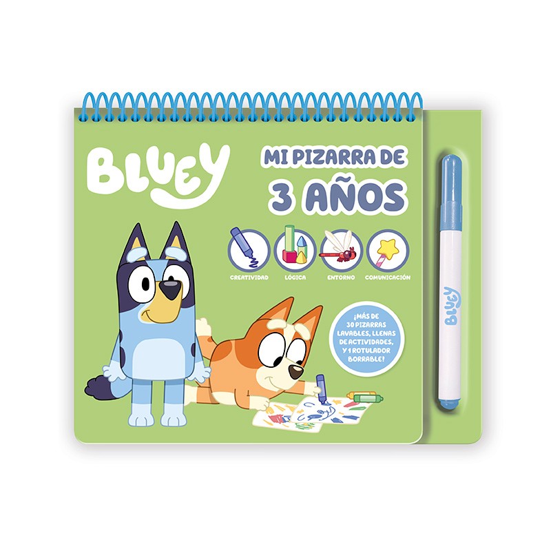 MI PIZARRA DE 3 AÑOS- BLUEY
