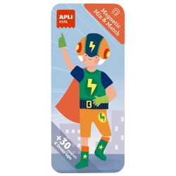 JUEGO MAGNETICO MIX&MATCH SUPE