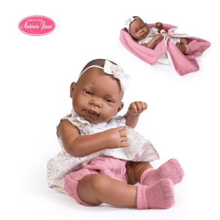 MUÑECA RN MULATA PAREJITA 42CM