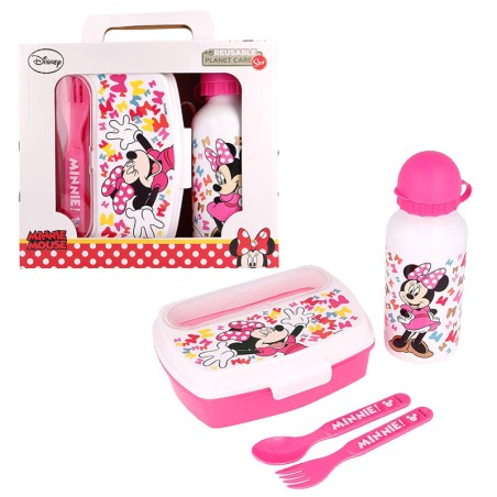 SANDWICHERA Y BOTELLA MINNIE