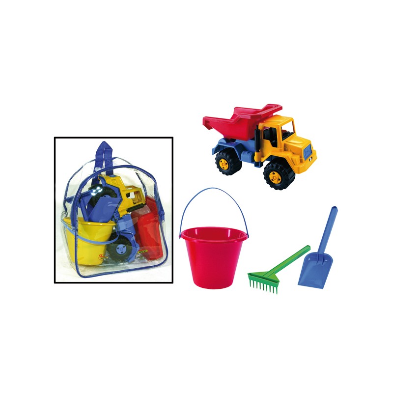 CONJUNTO MOCHILA CAMION CUBO