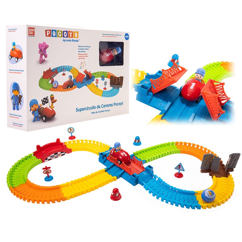 POCOYO SUPER CIRCUITO DE CARRE