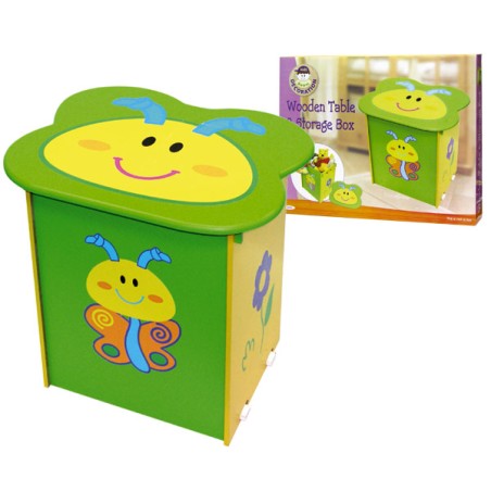 MESA Y ORGANIZ.JUGUETES MADERA