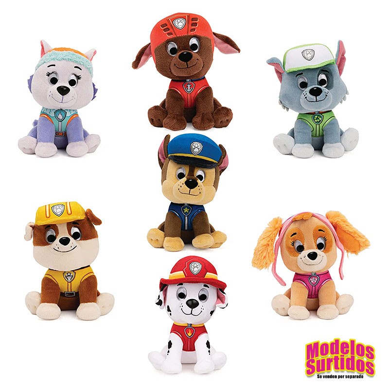 PATRULLA CANINA PELUCHES 15CM EN