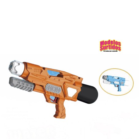 PISTOLA DE AGUA 2 COLORES BOLS