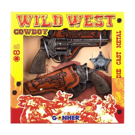 WILD-WEST PLAYSET 8 TIROS - DO
