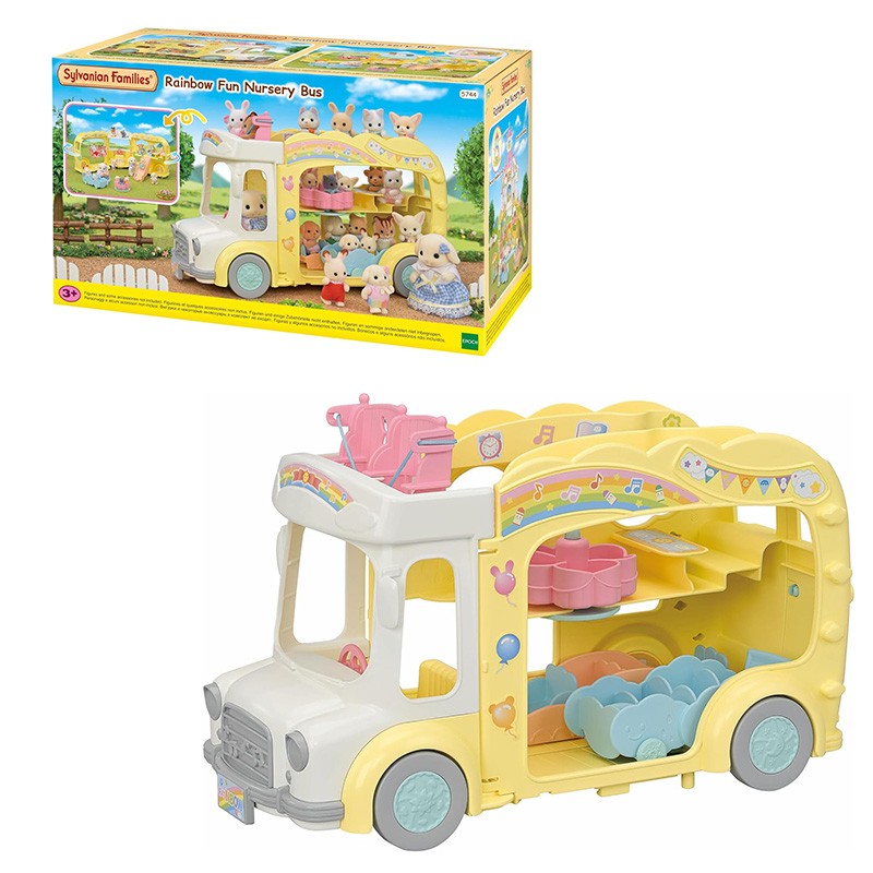 SYLVANIAN AUTOBUS ARCOIRIS DE
