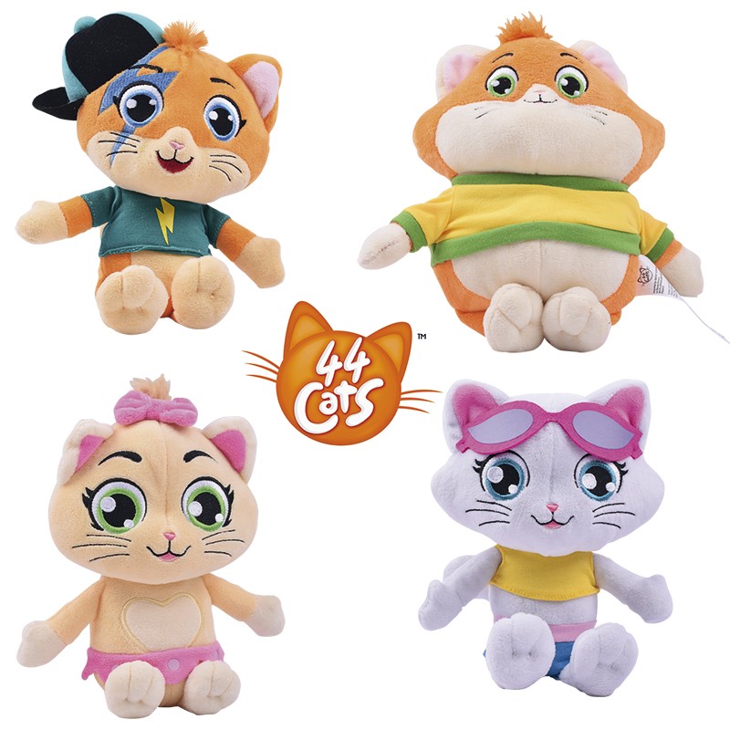 44 GATOS PELUCHE MUSICAL 20 CM