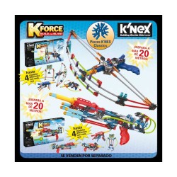 KNEX KFORCE DUAL CROSS/MEGA BOOM (SURTIDO) - SE VENDEN POR SEPARADO