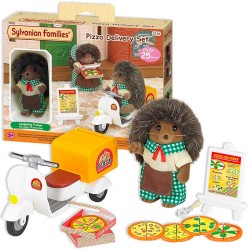 SYLVANIAN SET REPARTIDOR PIZZA
