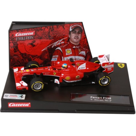 COCHE EVO 1:32 FERRARI F138 F.