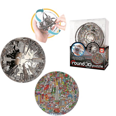 PUZZLE 3D ROUND CHARLES FAZZIN
