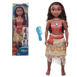 MUÑECA PRINCESA MI AMIGA VAIANA DE 80 CM CON ACCESORIOS