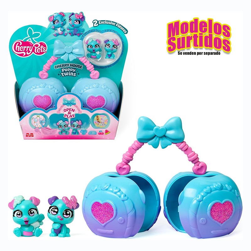 CHERRY PETS CHERRY HOUSES PUPPY TWINS