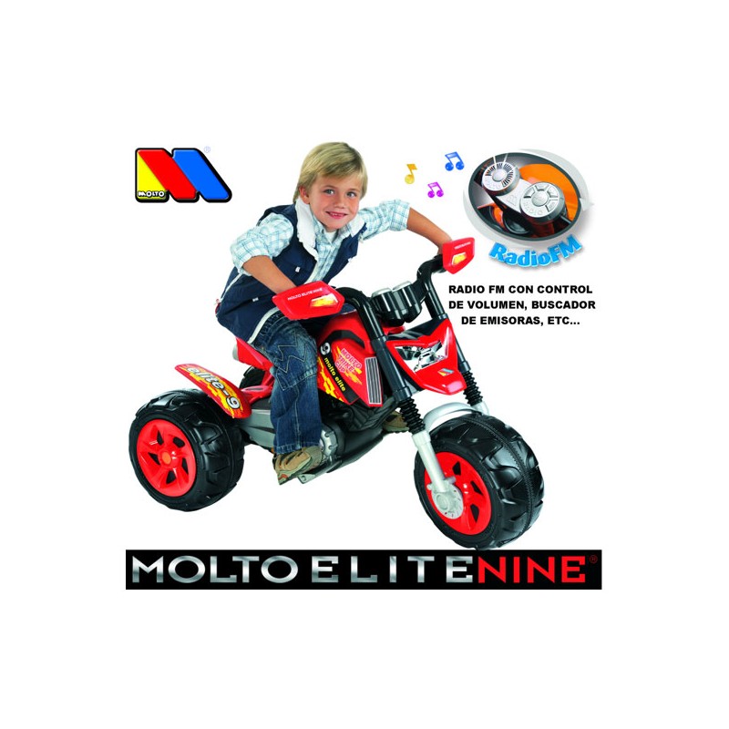 TRIMOTO BATERIA CON RADIO FM