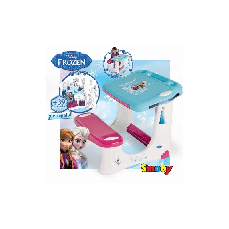 FROZEN PUPITRE + ESTUCHE COLORING