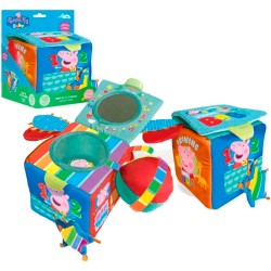 PEPPA PIG CUBO TEXTURAS y ACTIVIDADES