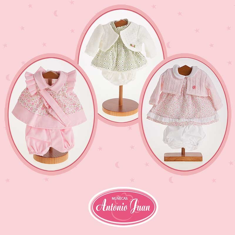 VESTIDOS MUÑECAS DE 26CM