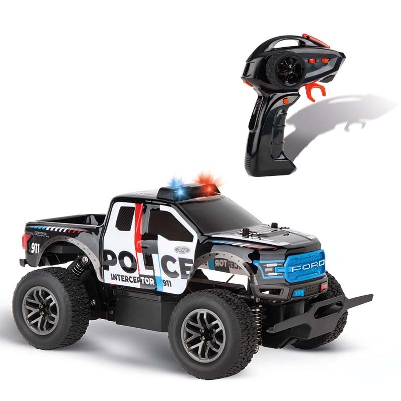 COCHE RC 1:18 FORD F-150 RAPTOR POLICE