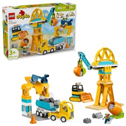 DUPLO OBRA Y VEHICULOS DE CONSTRUCCION 3 EN 1