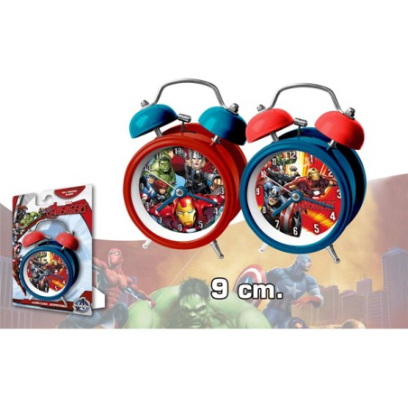 AVENGERS RELOJ CAMPANAS 9 CM.