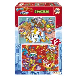 PUZZLE 2x48P SUPERTHINGS