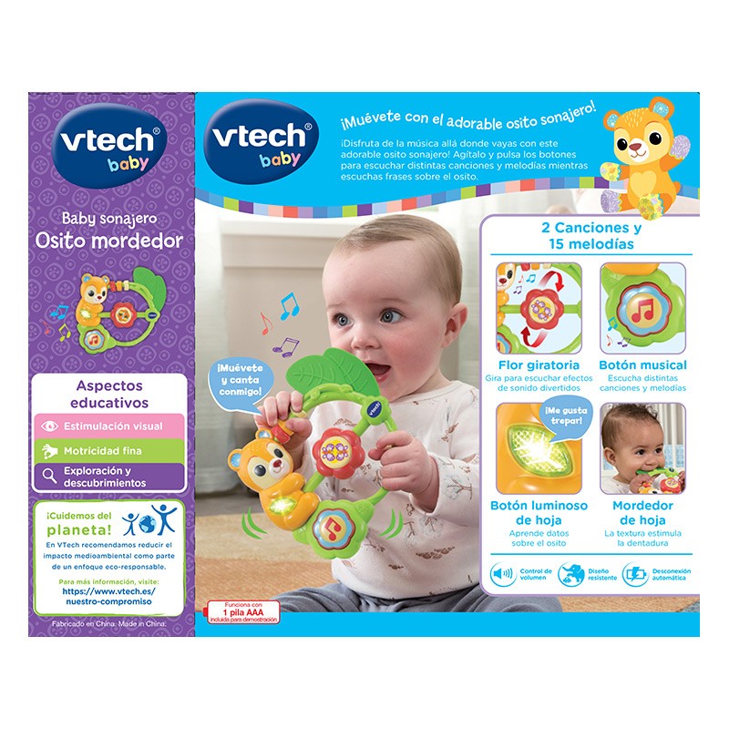 BABY SONAJERO OSITO MORDEDOR