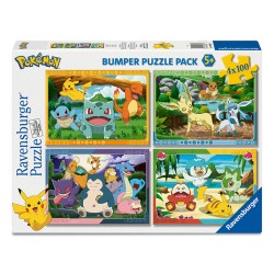 PUZZLE 4x100P POKEMON