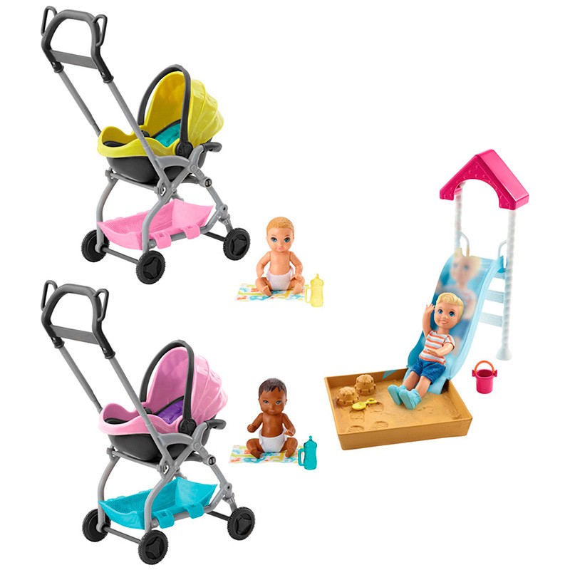 BARBIE SURT.PLAYSETS CANGURO D