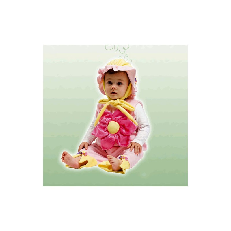 DISFRAZ BEBE FLOR. T.3-12 MESES
