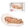 MUÑECA REBORN ARIAS 40 CM OLONA BEIGE SACO DORMIR