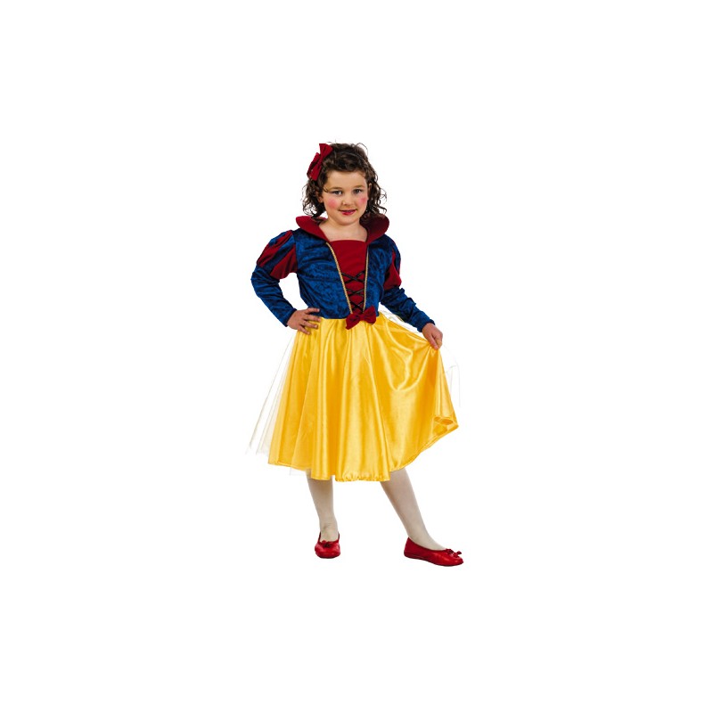 DISFRAZ INFANTIL BLANCANIEVES (TALLA 5)