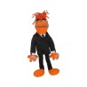 PELUCHE WOP TRAJE NEGRO 27 CM