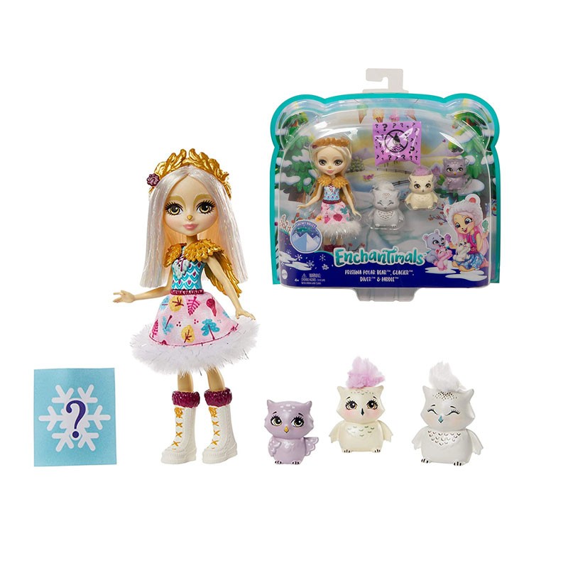 ENCHANTIMALS ODELE BUHO Y FAMI