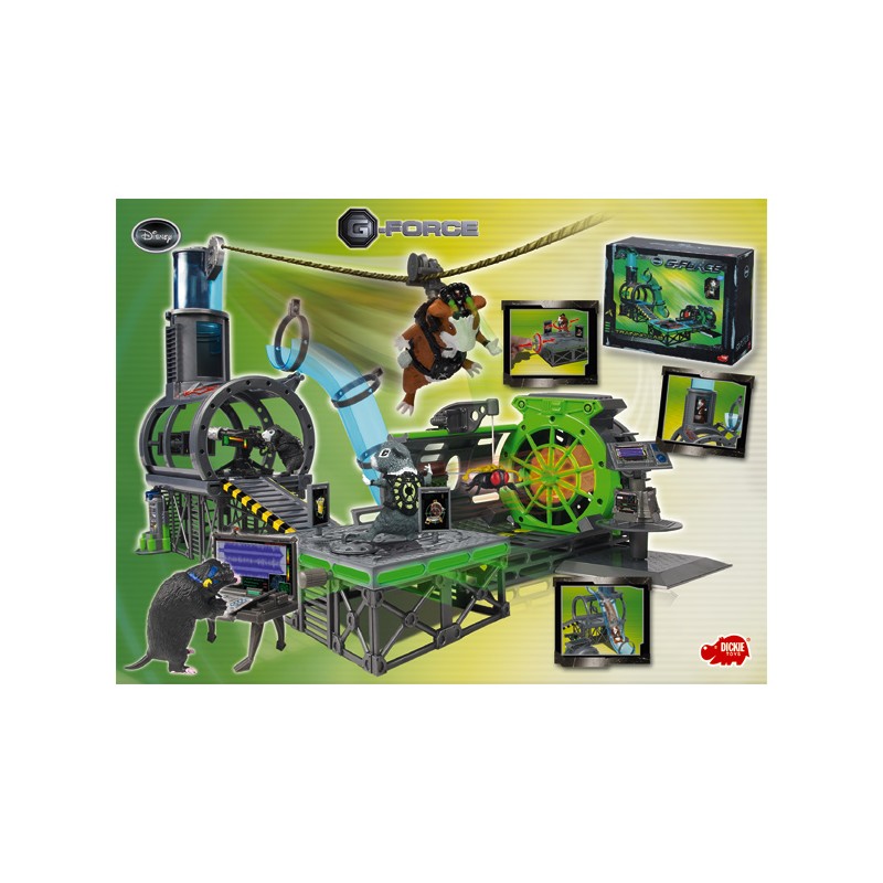 DISNEY G-FORCE PLAYSET CENTRO ENTRENAMIENTO