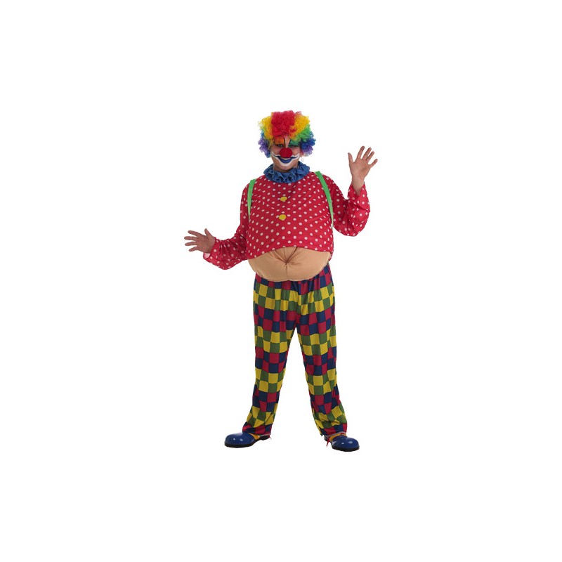 DISFRAZ ADULTO PAYASO SPOTTY T.UNICA 48/50