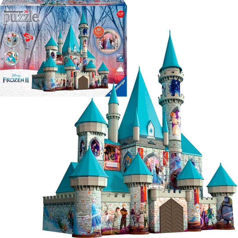 PUZZLE 3D CASTILLO HIELO FROZE