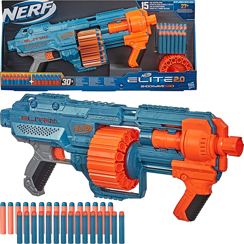 NERF ELITE 2.0 SHOCKWAVE RD 15