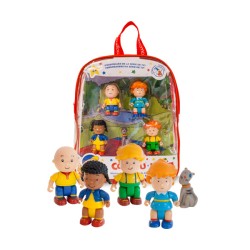 CAILLOU MINI MOCHILA + 5 FIGUR