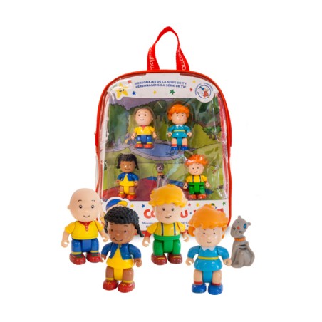 CAILLOU MINI MOCHILA + 5 FIGUR