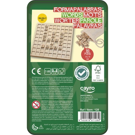 FORMAPALABRAS TRAVEL METAL BOX