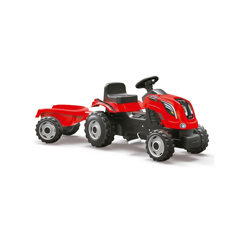 TRACTOR FARMER XL ROJO + REMOL
